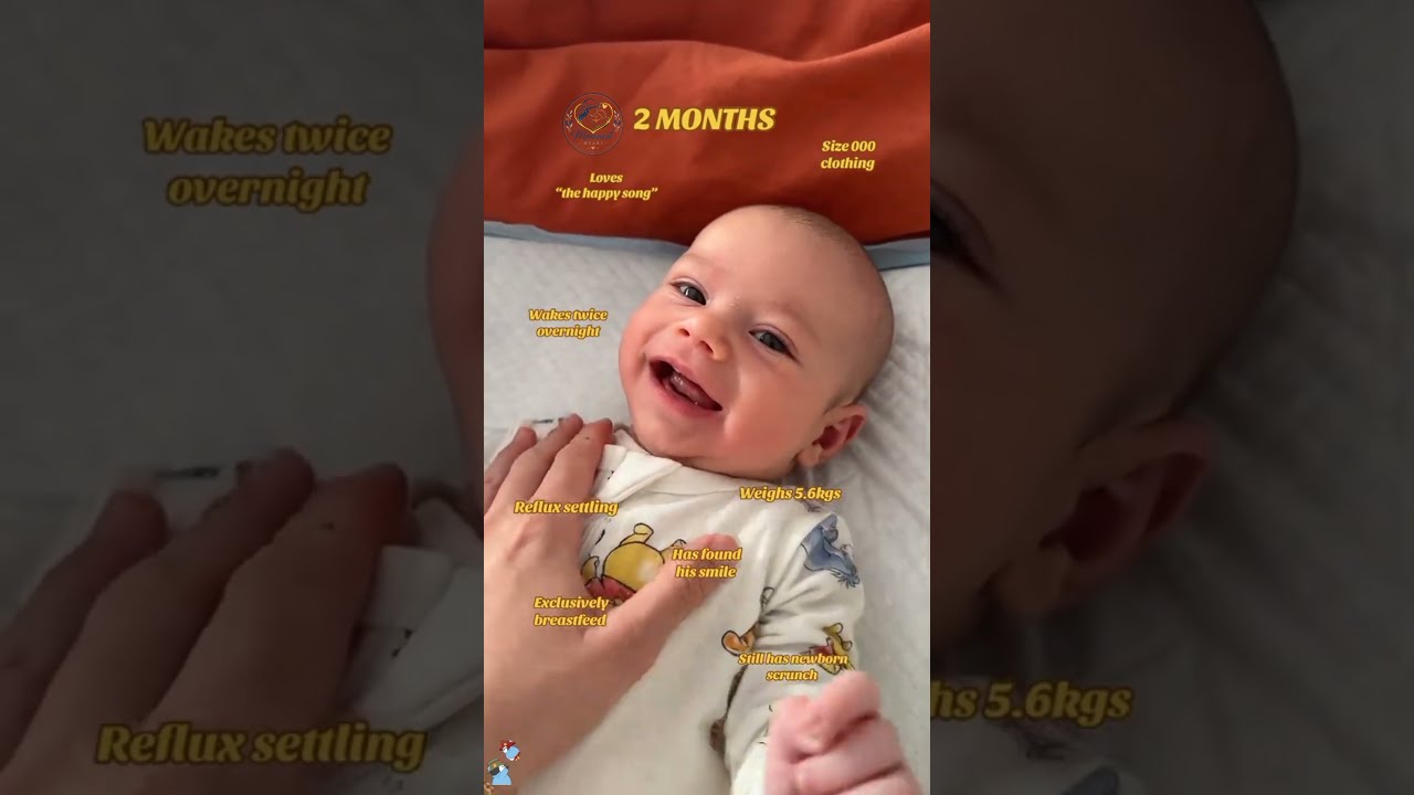 Parenting and family 2 Months With Our Smiley Boy 💛 momnestheart 💕 #momnestheart
