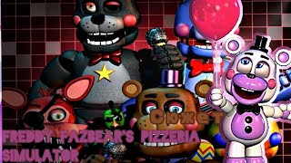 Freddy Fazbear's Pizzeria Simulator|Пожежа та смерть Генрі і Майкла|Дочь Генрі Маріонетка???