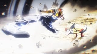 The Real One-Punch with Mandroid Echostar and One-Punch Man