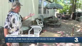 Several Newport News mobile home park tenants pass up $2,000 to leave by May 31