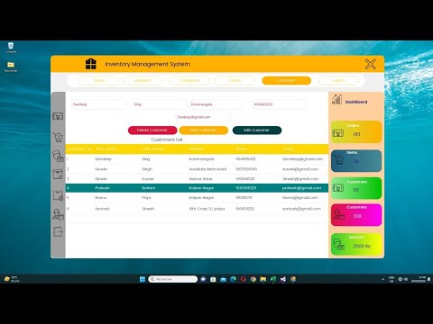 Inventory Management System Using C#.Net Part1