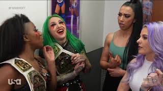 Wwe Nxt 240321 Ember Moon, Shotzi Blackheart, Candice Lerae & Indi Hartwell Backstage Segment