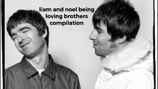 liam and noel gallagher being loving brothers for 6 minutes (almost)