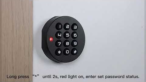 Kadonio - Setting Cabinet Lock L313