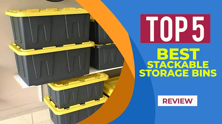 5 Best Stackable Storage Bin Reviews for 2025 : The Best Storage Containers for Every Room