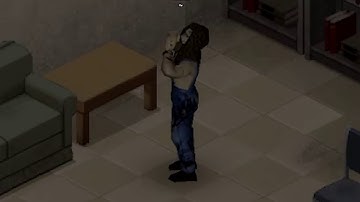 When you take too many sleeping pills in Project Zomboid
