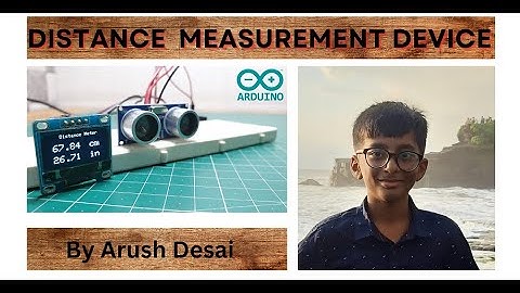 Build a Distance Measuring Device with Ultrasonic Sensor and OLED Display | Step-by-Step Guide