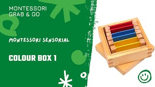 Montessori Colour Box 1 Presentation