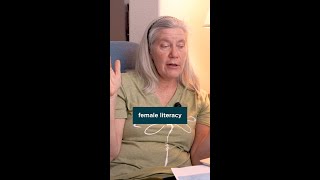 Literacy speaks to a society's ability to grow, to learn, to thrive.