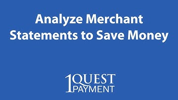How We Analyze Your Merchant Services Statement