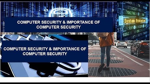 Computer Security basics || Importance of Computer Security ||   Why computer security is important