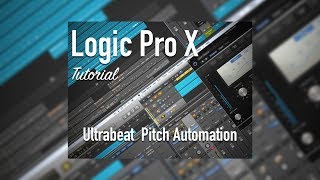 Logic Pro X: Ultrabeat  Pitch Automation
