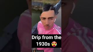 Drip from the 1930s #real #history #memes #funny #drip #goat