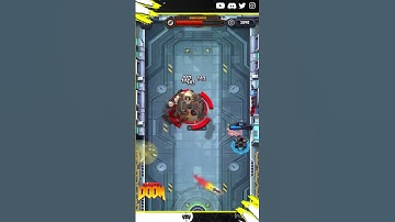 MIGHTY DOOM // Doom Hunter Boss Fight #mightydoom #doom #mobilegame #gameplay  @bethesda