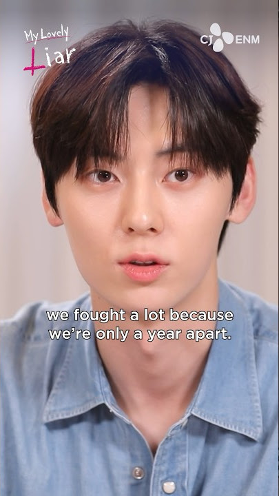 How Hwang Min-hyun lied when he was young 😈 #shorts