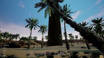 Fall tree with a new procedural mesh in ue4.13