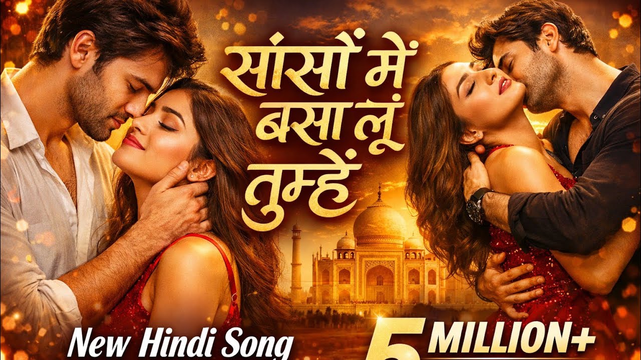 सांसों में बसा लूं तुम्हें | Sanson mein Basa Lun tumhen|official song,new Hindi song #trendingsong 