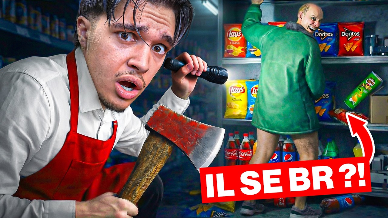 Je N'aurais JAMAIS DÛ travailler dans ce Magasin la Nuit !