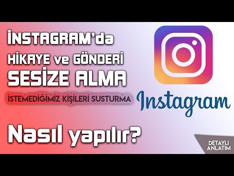 İNSTAGRAM SESSİZE ALMA 2023 | Hikaye ve Gönderi susturma & Açma - instagram gizleme - YENİ