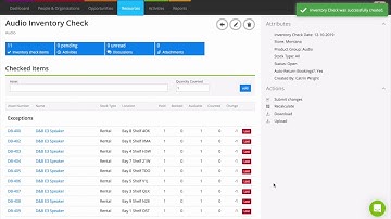 Inventory Check | Current RMS