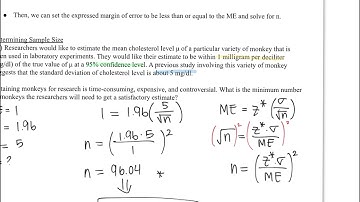 Stats Chapter 9.3 Notes