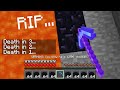 Minecraft UHC but a player is ELIMINATED every MINUTE if they have the FEWEST obisidian...