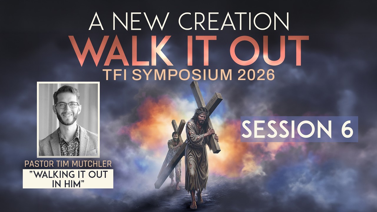 WALKING IT OUT IN HIM | PASTOR TIM MUTCHLER | | SESSION 6 | TFI SYMPOSIUM 2026