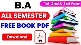How to download B.A all books in hindi | b.a books kaise download karen | b.a books download screenshot 1