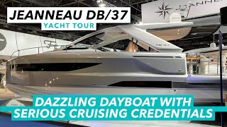 Jeanneau DB/37 yacht tour | Dazzling day boat with serious cruising credentials | MBY