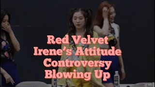 Red Velvet Irene’s Attitude Controversy Fansign Event