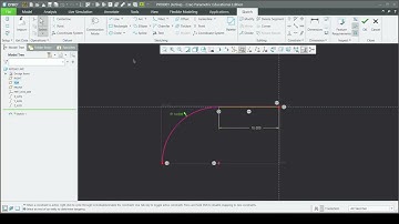 Creo 8.0 how to create a simple 90° pipe bend