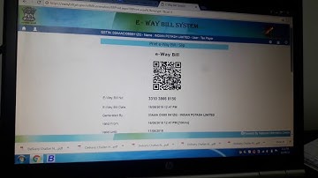 How to save eway bill as pdf
