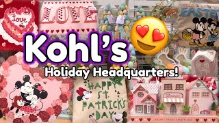 HOLIDAY DECOR HEADQUARTERS @ KOHL’S! VALENTINES, ST. PATRICKS DAY & EASTER! Such beautiful Decor😍💚