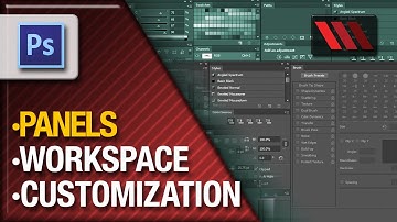 Adobe Photoshop - Organizing Workspace (Tutorial by VOXLAB)