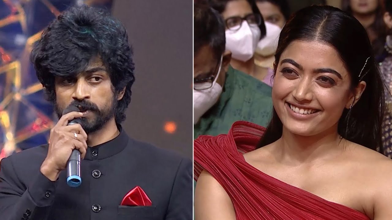 Rashmika Loving Arjun Das Speech After Winning Best Negative Role Award