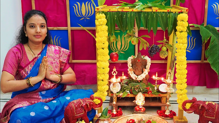 వినాయక చవితి పూజ విధానం, మండపం అలంకరణ| Vinayaka Chavithi Pooja Vidhanam | Ganesh Chaturthi 2021