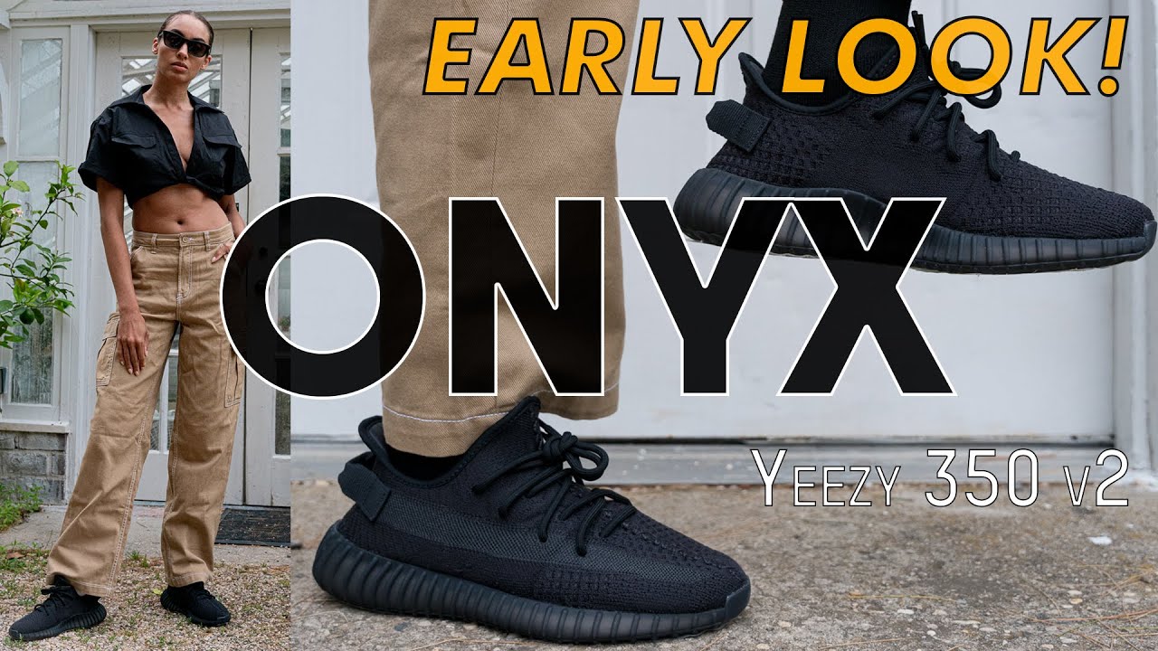WHY this NEW YEEZY 350 is worth YOUR time: Yeezy 350v2 Onyx EARLY LOOK