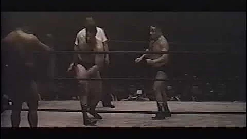 1963 05 17a JWA Great Togo, Toyonobori vs Fred Atk...