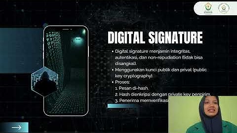 Keamanan Sistem Komputer: Fungsi Hash, MAC, dan Digital Signature Serta Penerapannya.