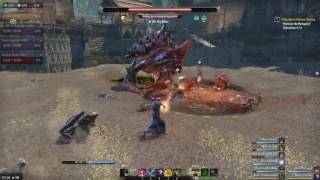 Second boss in Veteran Ruins of Mazzatun - Mighty Chudan