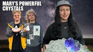 MARY THE STARGAZER & HER POWERFUL CRYSTALS | Whats Gone Down?