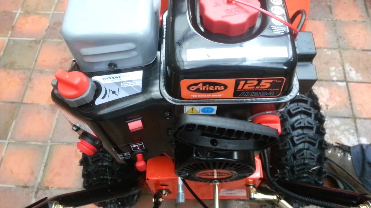 Ariens Ax Engine - YouTube