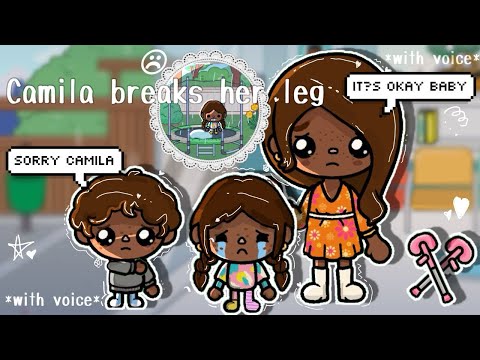 Camila breaks her leg!!😰| with voice |