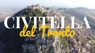 The Fortress By Drone - Civitella Del Tronto Italy
