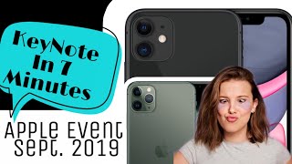 Apple Event September 2019 | Keynote in 7 minutes