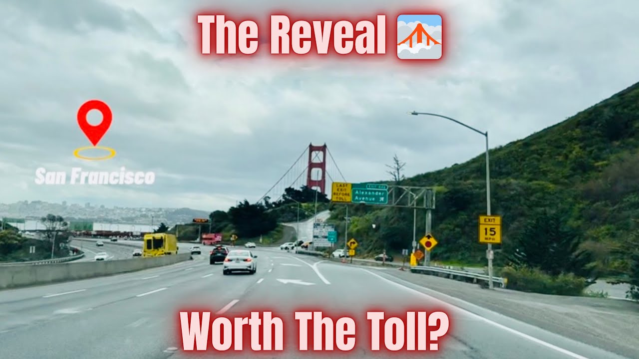 POV: Entering San Francisco - The Big Reveal 🌁 - Marin to San Francisco