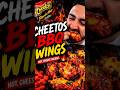 Hot Cheetos Wings With Melted Cheese 🧀🔥 #bbq#wings#cheetos #bbqwings #wingsrecipe