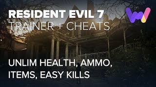 Resident Evil 7 Trainer  +8 Cheats screenshot 2