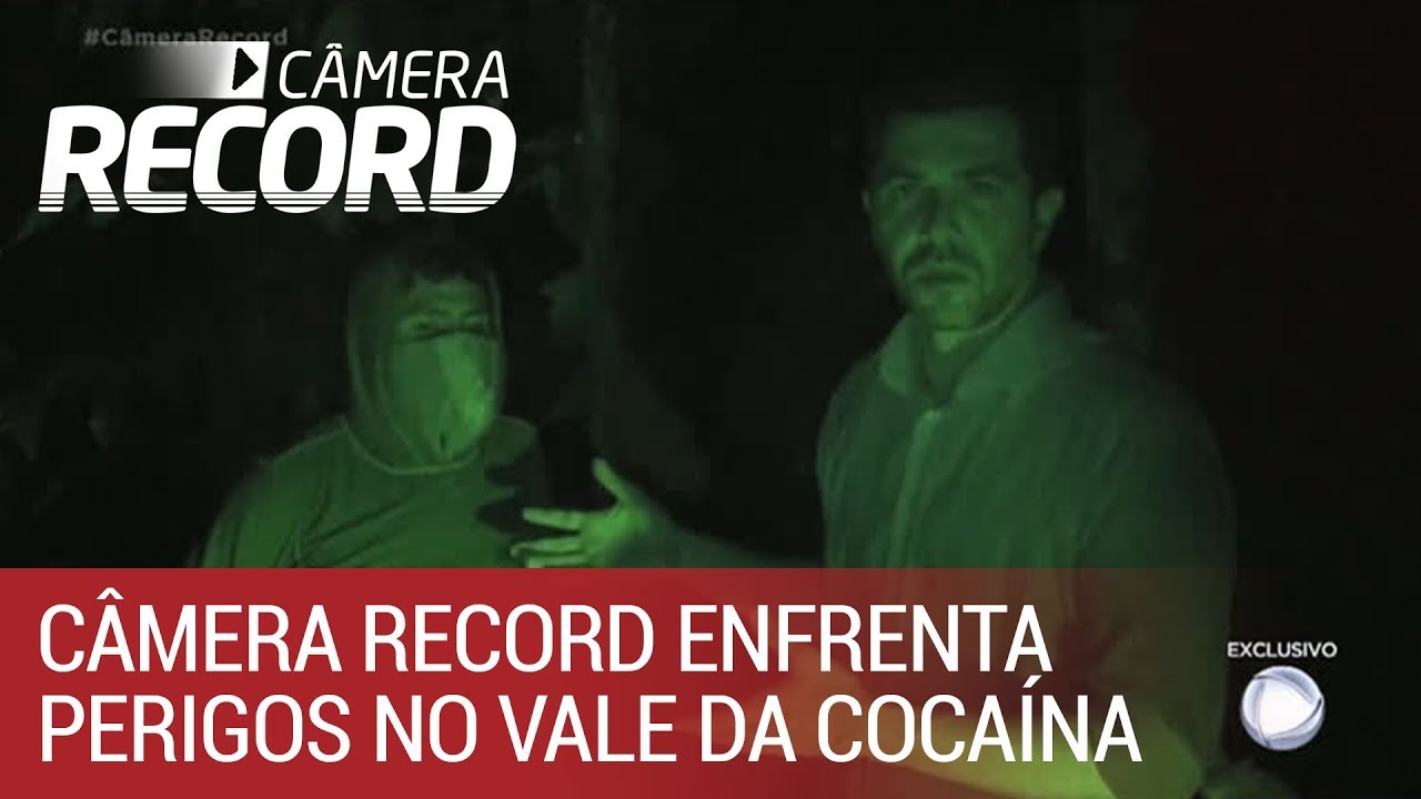 Equipe do Câmera Record enfrenta perigos para entrar no Vale da Cocaína, no Peru