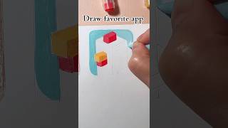Draw favorite app when you’re bored #fun #art #bored #drawing #cute